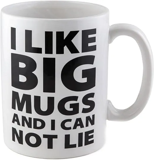 BigMouth Inc BMMU-0010"I Like Big Mugs" Gigantic Coffee Mug