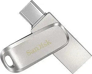 SanDisk 32GB Ultra Dual Drive Luxe USB Type-C Flash Drive