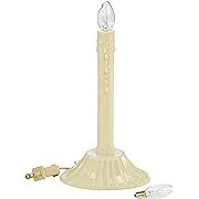 Holiday Joy 1 Light Candle Candoliers Extra Bulbs Great Electric Window Candle Lamp