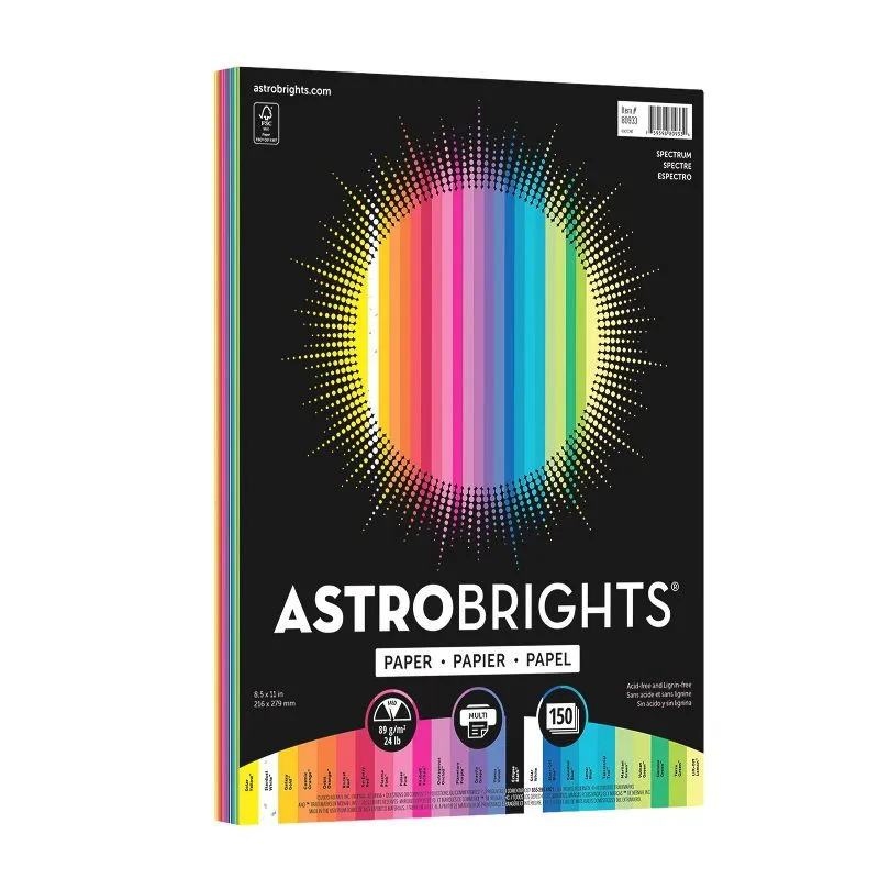 Astrobrights Spectrum Color Paper