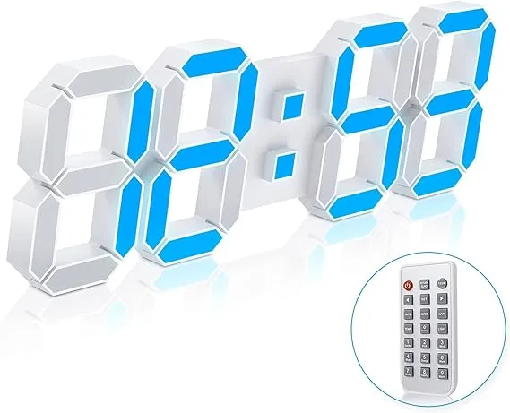 LED Digital Wall Clock