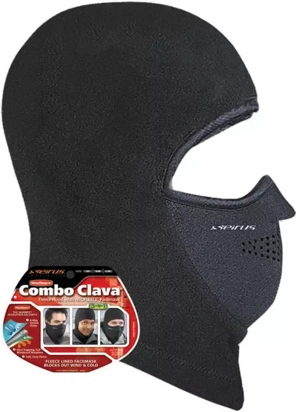 Seirus Combo Clava Black LG/XL