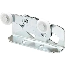 Prime-Line N 6531 Twin Pocket Door Roller, Top Mount, Silver, 2 Pack