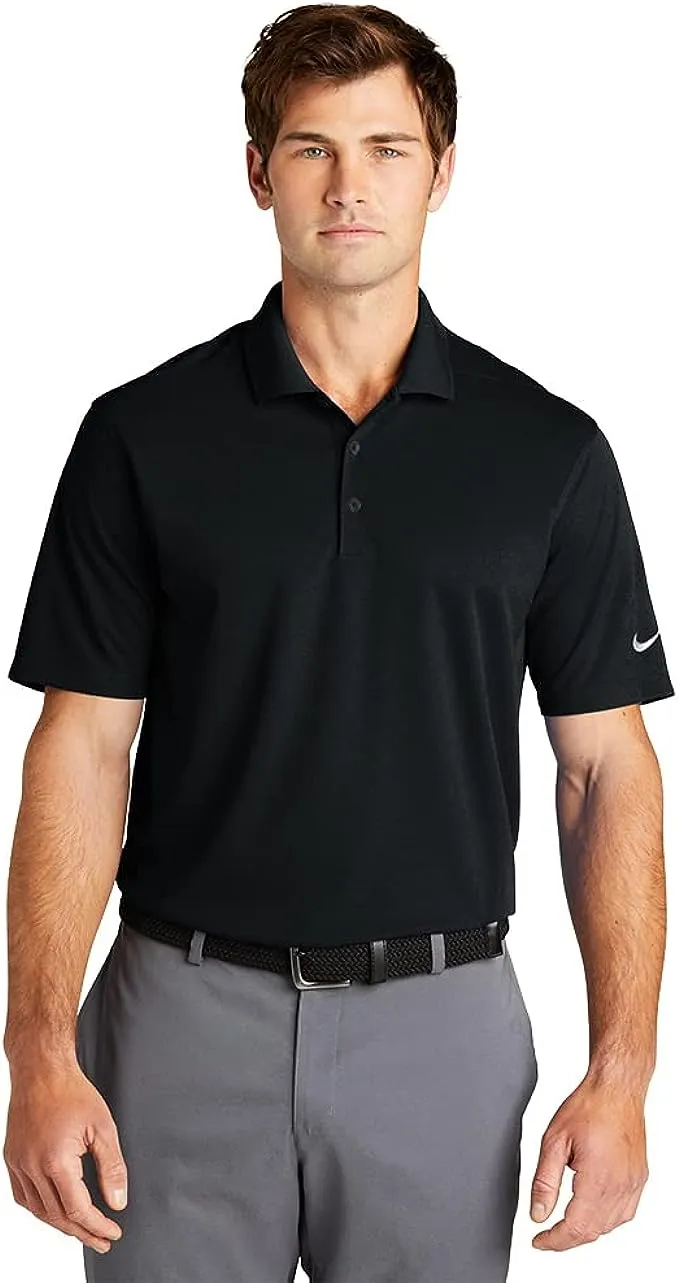 Nike NKDC1963 - Dri-Fit Micro Pique 2.0 Polo S Black