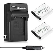 Powerextra 2 x NP-45 NP-45A NP-45B NP-45S Battery Compatible with Fujifilm INSTAX Mini 90, FinePix XP20 XP22 XP30 XP50 XP60 XP70 XP80 XP90 XP120 XP130 XP140 T350 T400 T500 T510 T550 T560 JX520 JX550