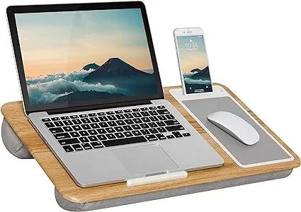 Lapgear Home Office Lap Desk - Oak Woodgrain