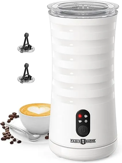 Paris Rhône Milk frother, 4 in1milksteamer<wbr/>andmilk frotherself-cl<wbr/>osingmilkfroth<wbr/>er