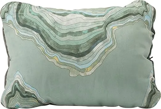 Therm-a-Rest Compressible Pillow Cinch Topo Wave S