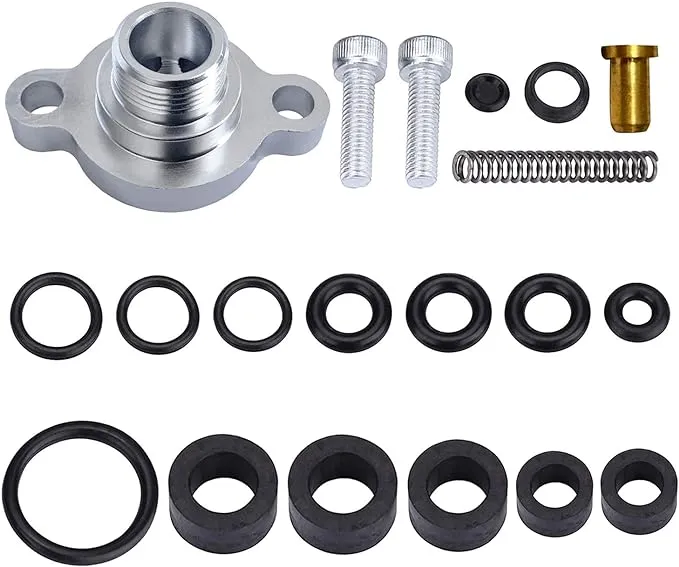 Fuel Pressure Regulator Valve Cap Spring Kit for 1999 2000 2001 2002 2003 Ford 7.3L Powerstroke Diesel