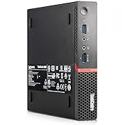 lenovo ThinkCentre M900 Tiny Desktop Micro Tower PC (Intel Core i5-6500T, 8 GB Ram, 256 GB SSD, USB 3.0, WiFi) Windows 10 Pro (Renewed)