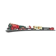 Bachmann Trains - Jingle Bell Express Ready To Run Electric Train Set - HO Scale