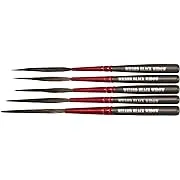 Andrew Mack Wizard Black Widow Scroll Striper Sizes 000, 00, 0, 1, 2 Set WBW