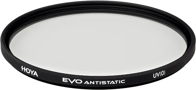 Hoya 77mm EVO Antistatic UV(0) Filter XEVA-77UV Water, Stain & Scratch-Resistant