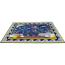 Fish In The Sea Rug, 6 X 8 - Contemporary - Kids Rugs - by KidCarpet | Houzz