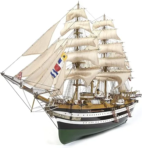 Occre Amerigo Vespucci Ship, Navy,White