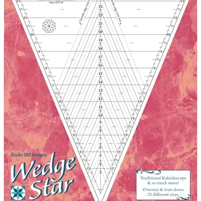 Studio 180 Design Wedge Star Ruler