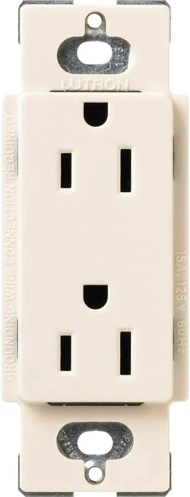 Lutron Satin 15A Receptacle Desert Stone (SCR-15-DS)