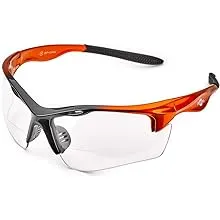 ToolFreak Rebel Bifocal Safety Glasses Clear Lens 1.5 byToolFreak