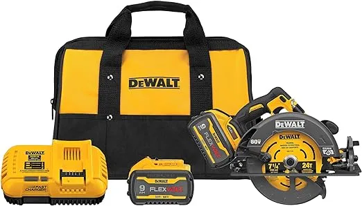 DeWalt DCS578X2-GB 190mm 54V XR FLEXVOLT 2x 9Ah Li-Ion