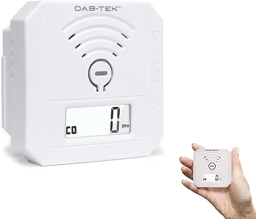 Carbon Monoxide Detector Gas Detector for Home or Travel. This Multi-use CO Gas Detector can be Used as a Portable Carbon Monoxide Detector/Travel Gas Detector. Battery Powered Detector