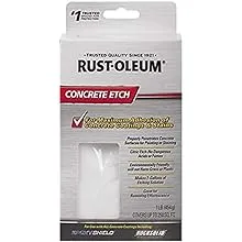 Rust-Oleum 238475 Concrete Etch, 1 Pack , White