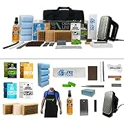 Demon Charger Complete Ski and Snowboard Tuning Kit with Iron, 2.25lb Wax, Brush Kit, Base Cleaner and Wax Apron