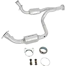 EvanFischer REPG960301 Silver Powder-Coated Catalytic Converter with Heat ShieldEvanFischer REPG960301 Silver Powder-Coated Cataly…