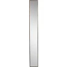 My Swanky Home Rustic 60 in Tall Thin Decorative Metal Frame Accent Wall Mirror ...