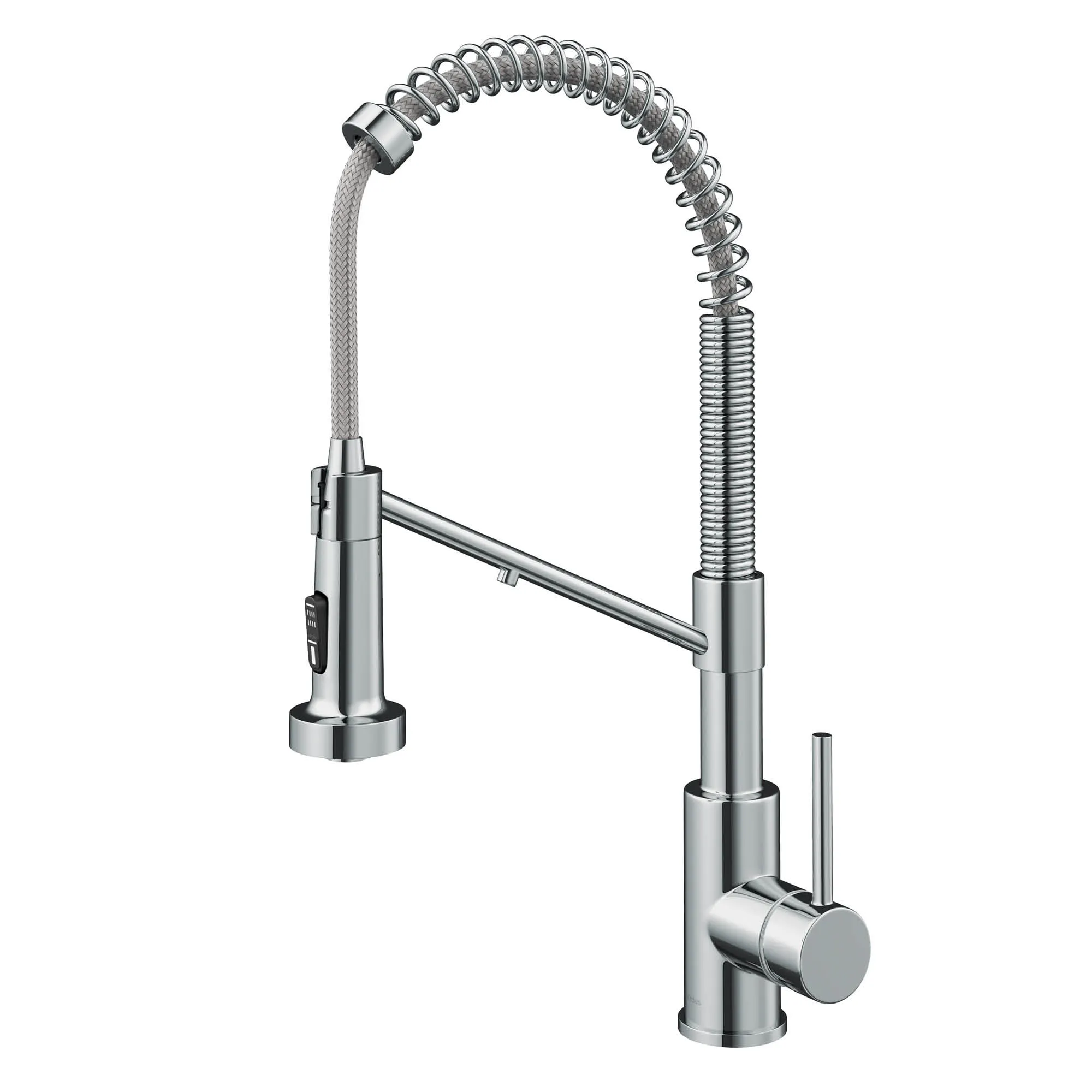 KRAUS Bolden 2-in-1 Commercial Style Pull-Down Single Handle Water Filter Kitchen Faucet for Water Filtration System in Chrome, KFF-1610CH