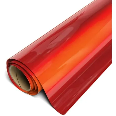 Siser EasyWeed Electric HTV Iron On Heat Transfer Vinyl 12 x 5ft Roll - Red