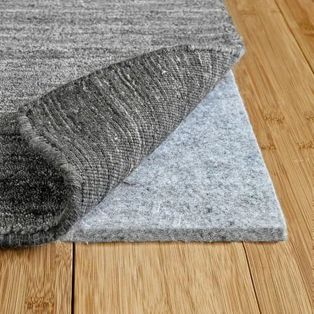 RUGPADUSA - Basics - 6 7 x 9 - 3/8 Thick - 100% Felt - Protective Cushioning Rug Pad - Safe for All Floors and Finishes including Hardwoods