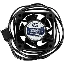 Coolerguys 12vDC Waterproof IP67 Fan (High Speed, 40x20mm)