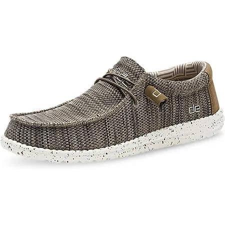 Hey Dude Wally Sox Classic Men's Knit Slip On Loafer Shoes