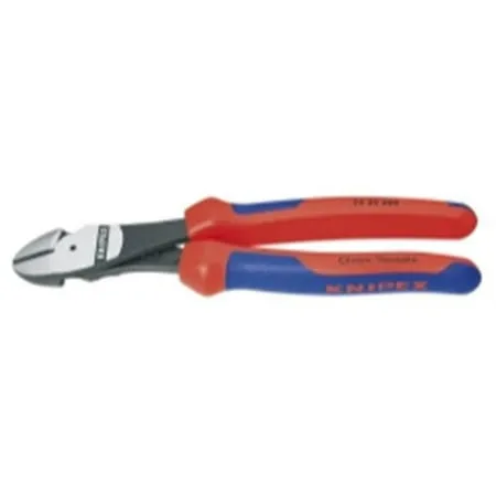 Knipex 74 22 200 Comfort Grip High Leverage Angled Diagonal Cutter