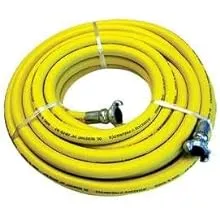 Interstate Pneumatics HJ59-050E Jack Hammer Yellow Rubber Hose 3/4 Inch x 50 Feet 300 PSIInterstate Pneumatics HJ59-050E Jack Hammer Yellow R…