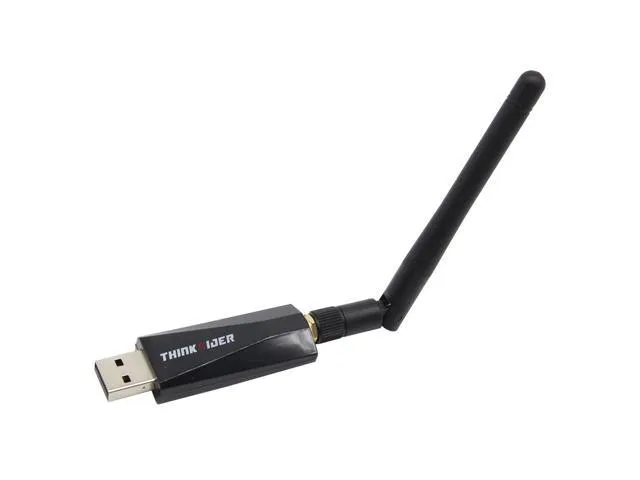 ThinkRider USB ANT+ Stick Dongle Adapter Wireless Receiver for Wahoo, Suunto, Zwift, TacX, Bkool, TrainerRoad, Work with any ANT+ Bicycle Trainer