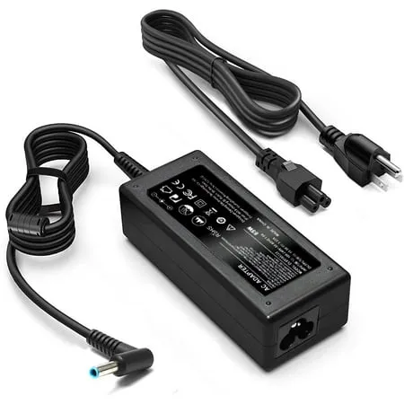 65W 45W AC Adapter Laptop Charger Compatible for HP Envy Pavilion Stream X360 13 15 17 15-1039wm 15-1033wm 15-w117cl 15-w237cl 15m-cn0011dx 15m-bp111dx 15m-bq121d Laptop Notebook PC Power Supply Cord