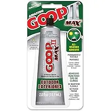 AMAZING GOOP II MAX ALL WEATHER ADHESIVE GLUE REPAIRS MOST ANYTHING 6988984