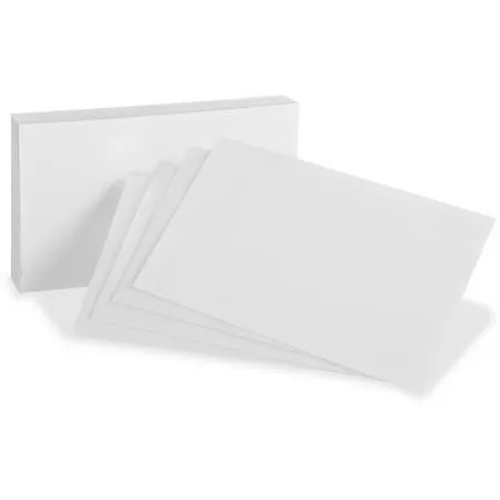 Oxford Blank Index Cards, 4" x 6", White, 300 Count (1 pack) (10002EE)