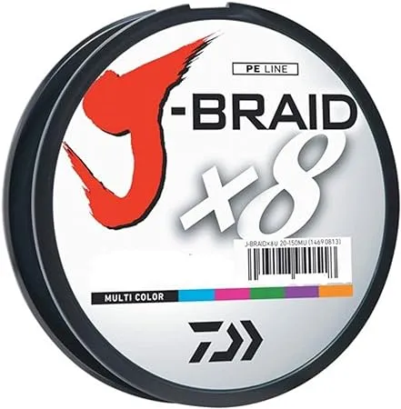 Daiwa JB8U50-300MU J-Braid X8 8 Strand Braided Line, 50Lb 300M