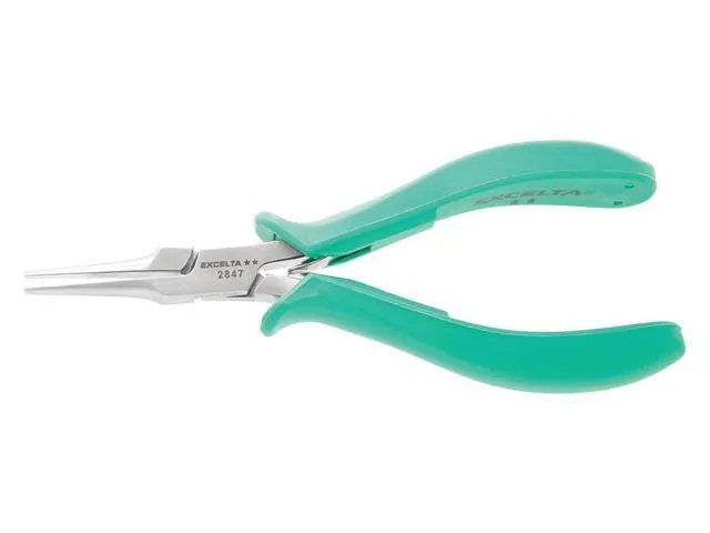 EXCELTA 2847 Needle Nose Plier, 5-1/2 in., Smooth