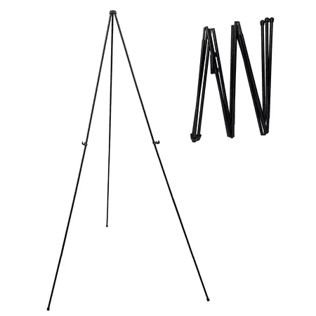 Audio- Visual Direct Lightweight Steel Telescoping Display Easel