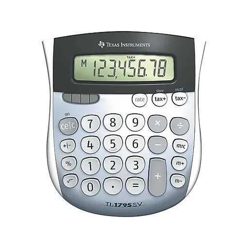 Texas Instruments TI-1795 SV Standard Function Calculator