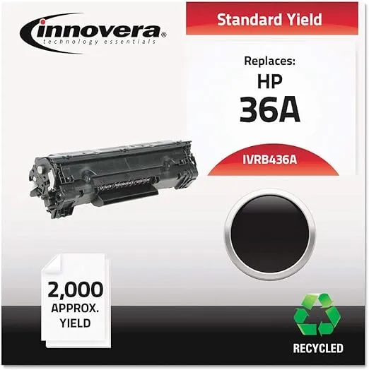 Innovera Compatible Black Toner Cartridge (Alternative for HP 36A/CB436A)