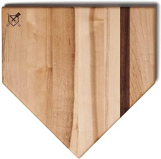 Baseball BBQ Home Plate Cutting Board