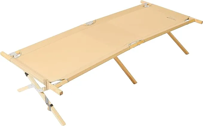 BYER OF MAINE - Maine Heritage Cot, Folding Camping Cot, 375 lbs Capacity