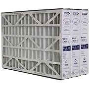 Trion Air Bear 255649-101 Pleated Furnace Air Filter 16x25x3 MERV 8 by Trion, 3-Pack