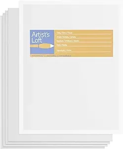 5 Piece Super Value Canvas Pack Artist&#039;s Loft 11 X 14 Art / Painting Brand New