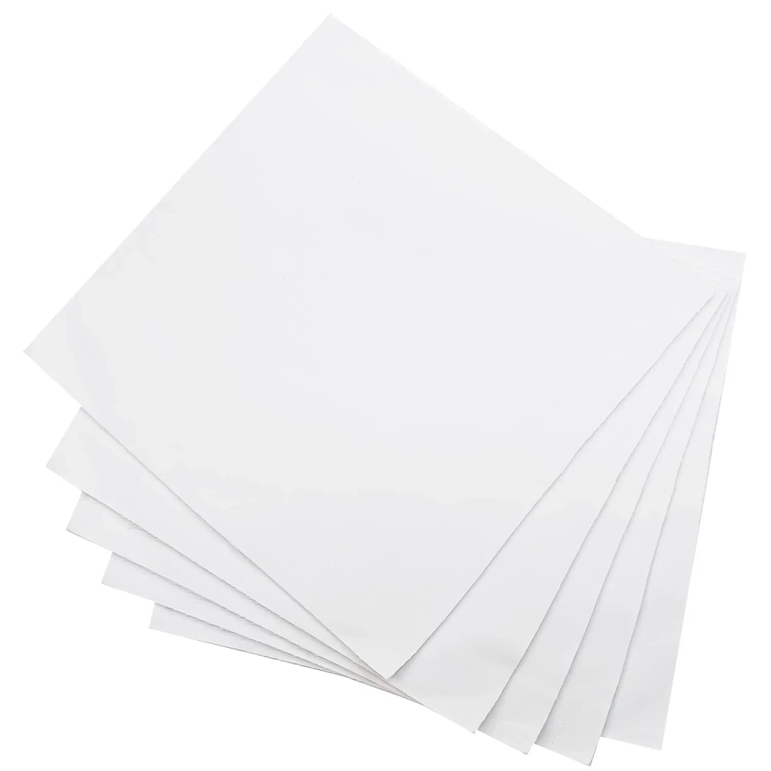 Pre-Cut Charm Packs Cotton Square Bundles 10&#034;x10&#034; 45 Pieces White