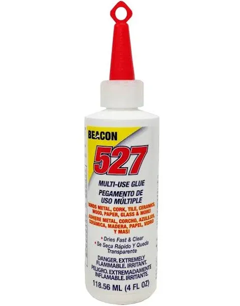 BEACON 5274OZ 527 Multi-Use Glue with Hang Top, 4-Ounce